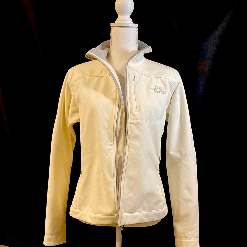 North Face Softshell White Waterproof Jacket - image 1